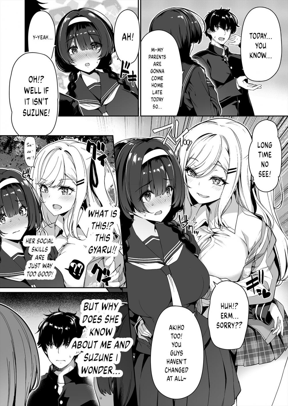 Hentai Manga Comic-InCha Couple ga You Gal-tachi to SEX Training Suru Hanashi-Chapter 1-3